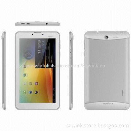 7-inch 3G Call Tablet PCs, G + P Touch Panel, MTK8312, Cortex A7, GPS, Bluetooth, FM, Dual-SIM Card